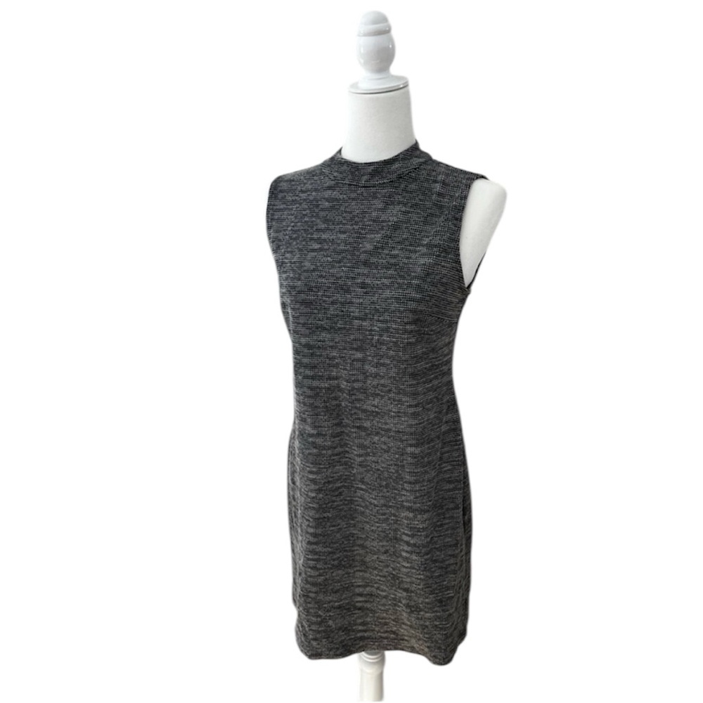 Tahari Mock Neck Tweed Dress- Size 8